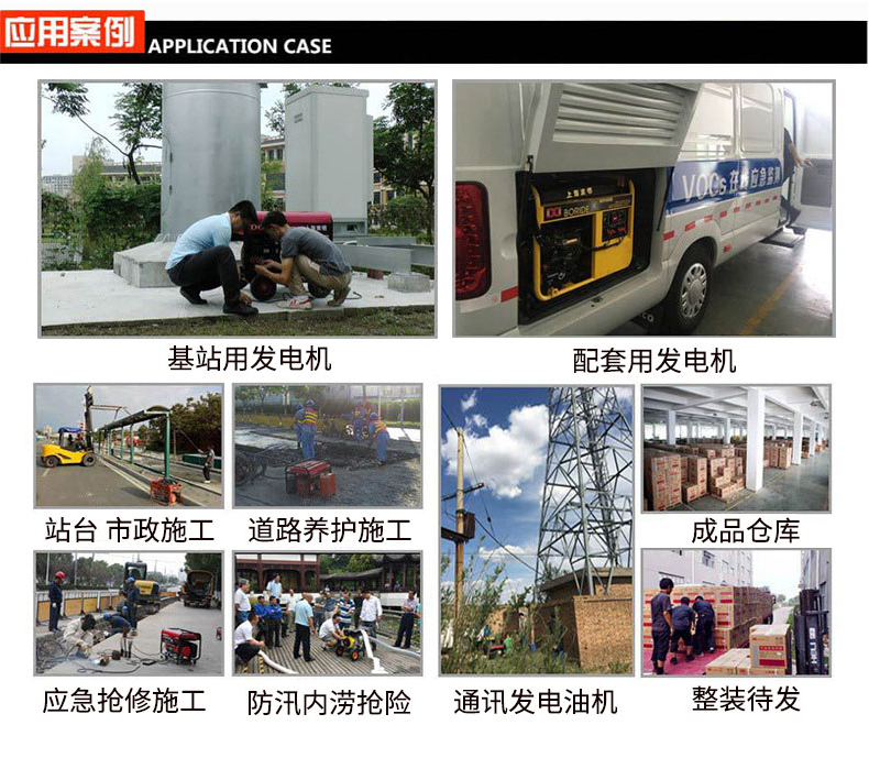 6kw柴油發(fā)電機應用案例