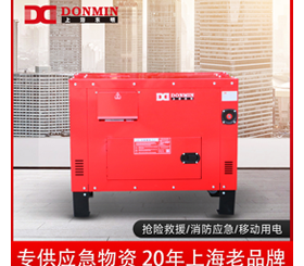 東明單三相15kw應(yīng)急備用防護型柴油發(fā)電機組 SDDS18000H