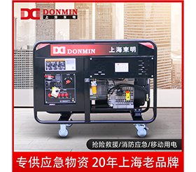 東明單三相10kw便攜式應(yīng)急小型柴油發(fā)電機組DMDS12000LE/YJ