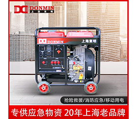 東明單三相8kw小型應(yīng)急便攜式柴油發(fā)電機組 DMDS10000LE/YJ