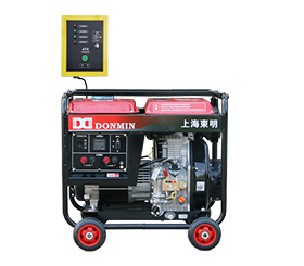 冷鏈配套單相5kw無人值守ATS柴油發(fā)電機 DMD6500LE(ATS)
